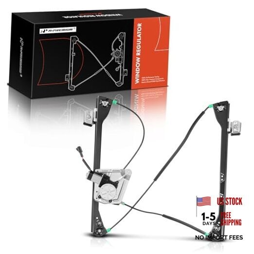 Power Window Regulator with Motor Compatible with Buick Front Driver