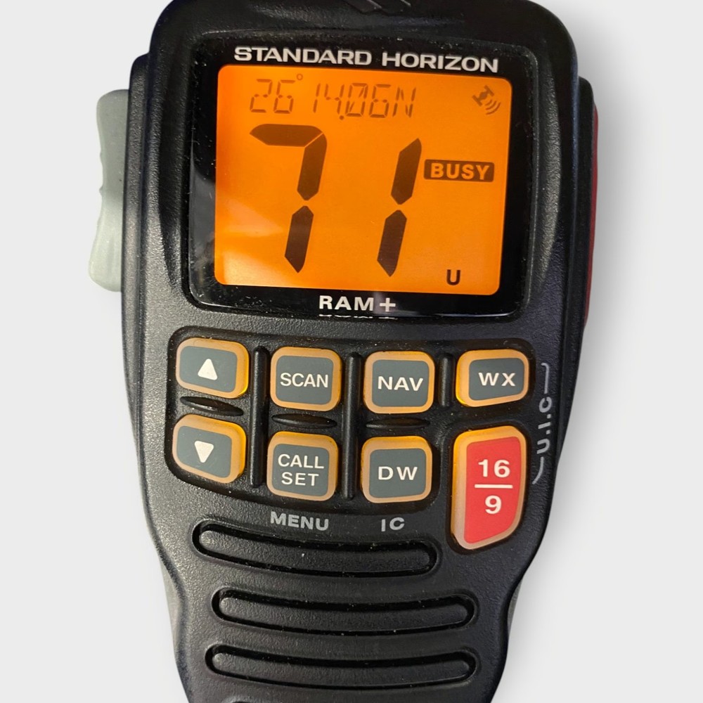 Standard Horizon PS1000 Phantom Black Box VhF W/ RAM+ Handset - Complete System