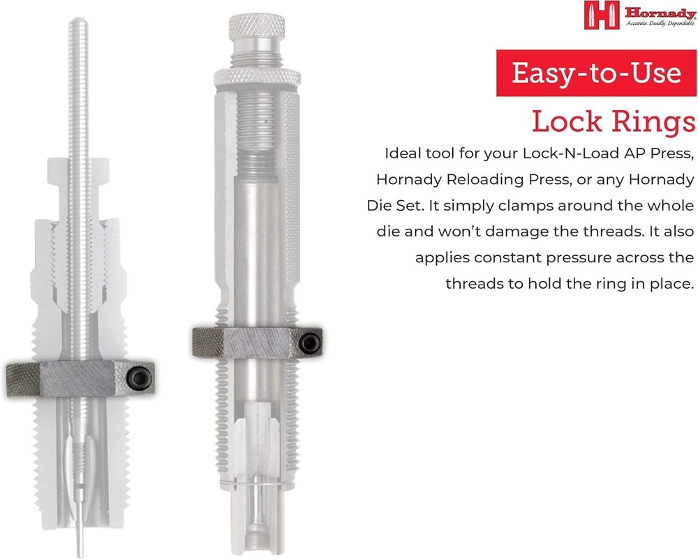 Hornady Sure Lock Ring - 6 Pack - 44606
