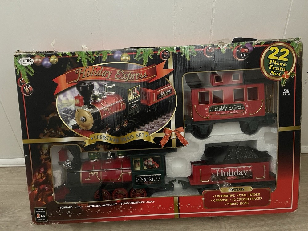 Train Set Holiday Express Vintage Train Set