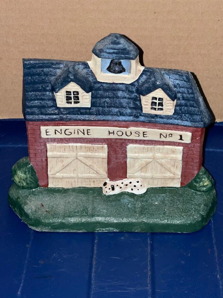 Cast Iron Engine House No. 1 Doorstop