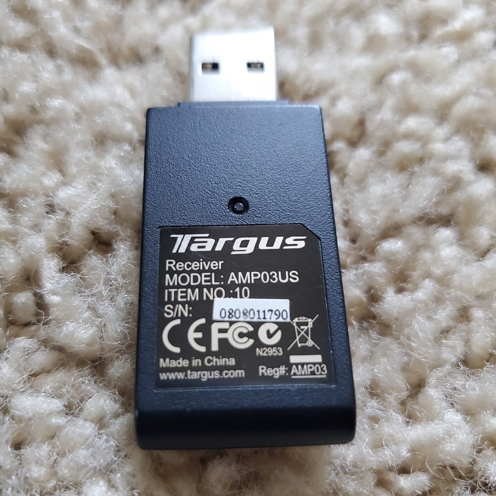 Targus Wireless Multimedia Presenter With Laser Pointer USB Receiver