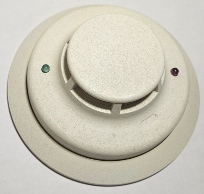 System Sensor 2W-B Smoke Detector Oversprayed