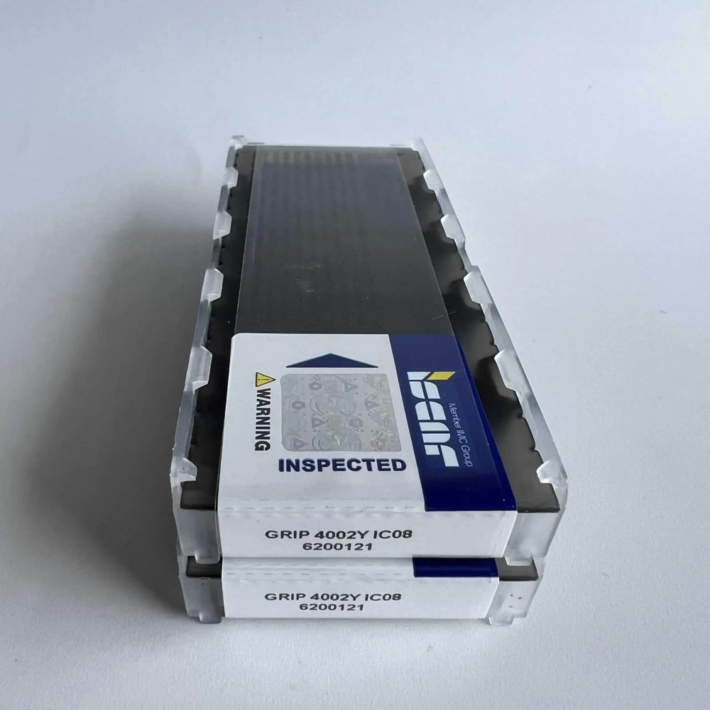 ISCAR / GRIP4002Y IC08 / Industrial indexable carbide inserts 10 PCS