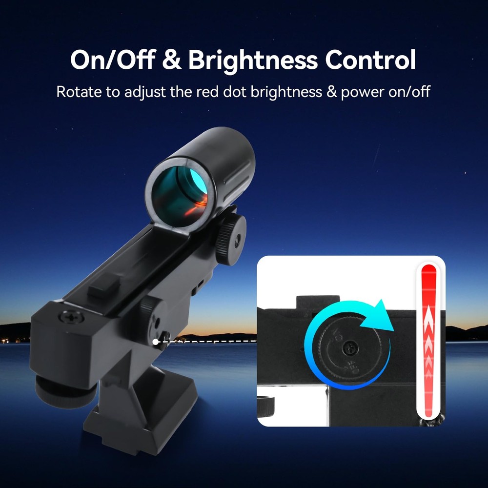SVBONY Red Dot Finderscope, Star Pointer Compatible for Celestron 80EQ 80DX...
