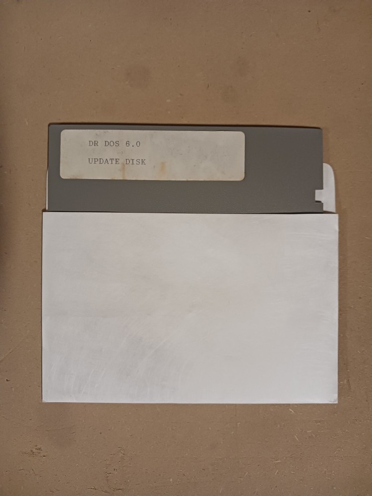 Digital Research DR DOS 6.0 Operating System, Manuals and Update Disk
