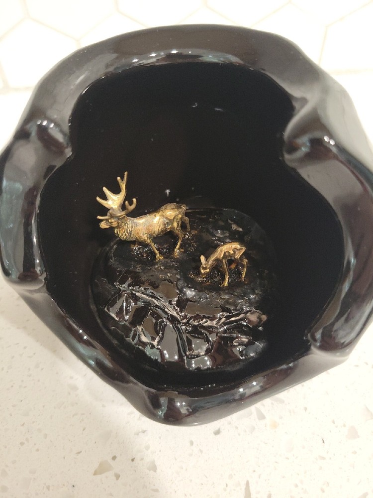 Very Unique Brass Deer Decoration