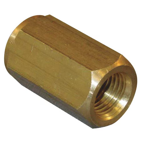 Conversion Adapter Chrome Plated Brass Conversion Adapter, 1/4 In Female Bspp X