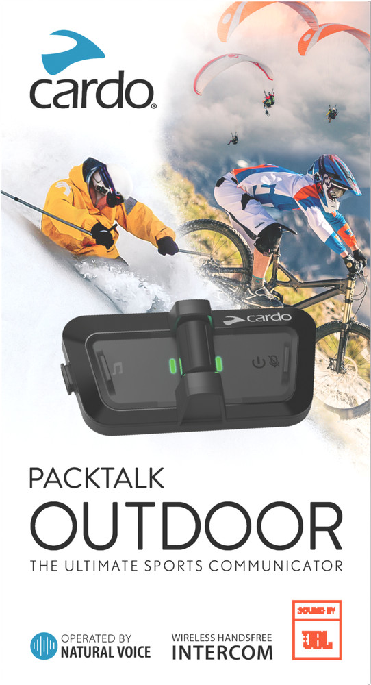 Cardo Palktalk Outdoor Single Black Audio/Visual/Communication