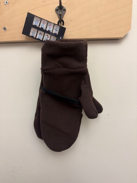 Brown Jedco Mittens - Medium/Large