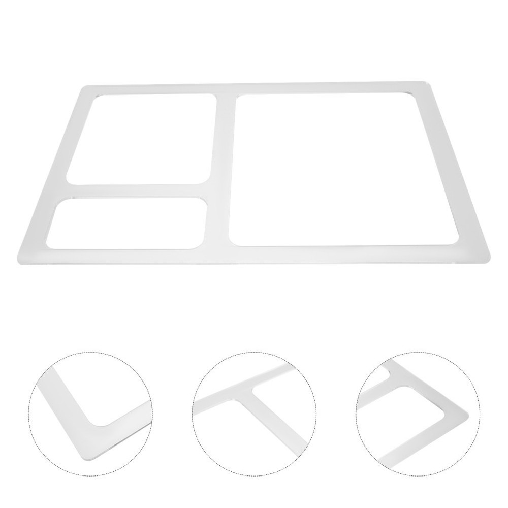 Acrylic Router Template Rectangle Templates for Woodworking Clear