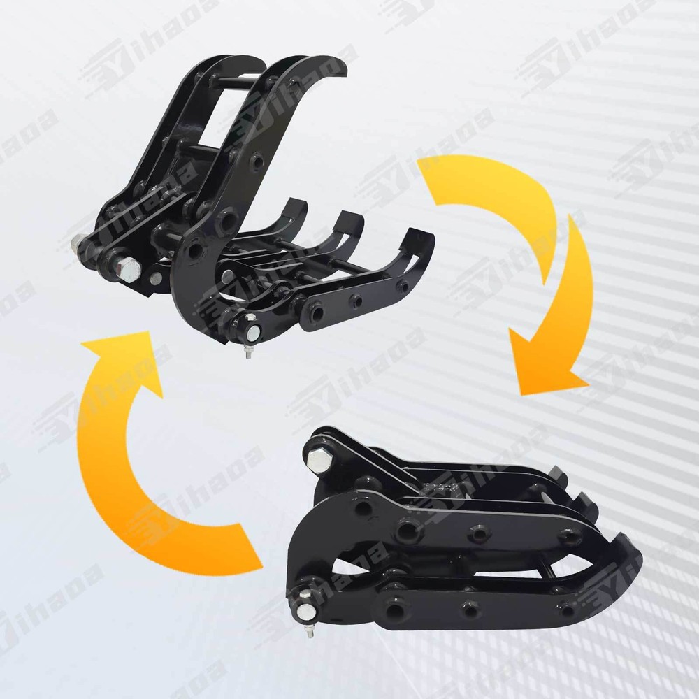 TYPHON Attachment Grappler Grabber Attachments for Mini Excavators Excavator