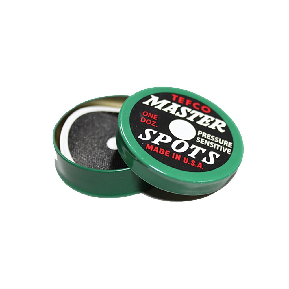 Tefco Master Pool Table Spot - Tin of 12 - 059-10