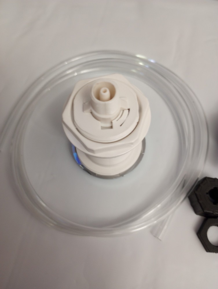 New On/Off Push Button Switch Jetted Jet Bath Hot Tub Spa Hose Air Pool Set +