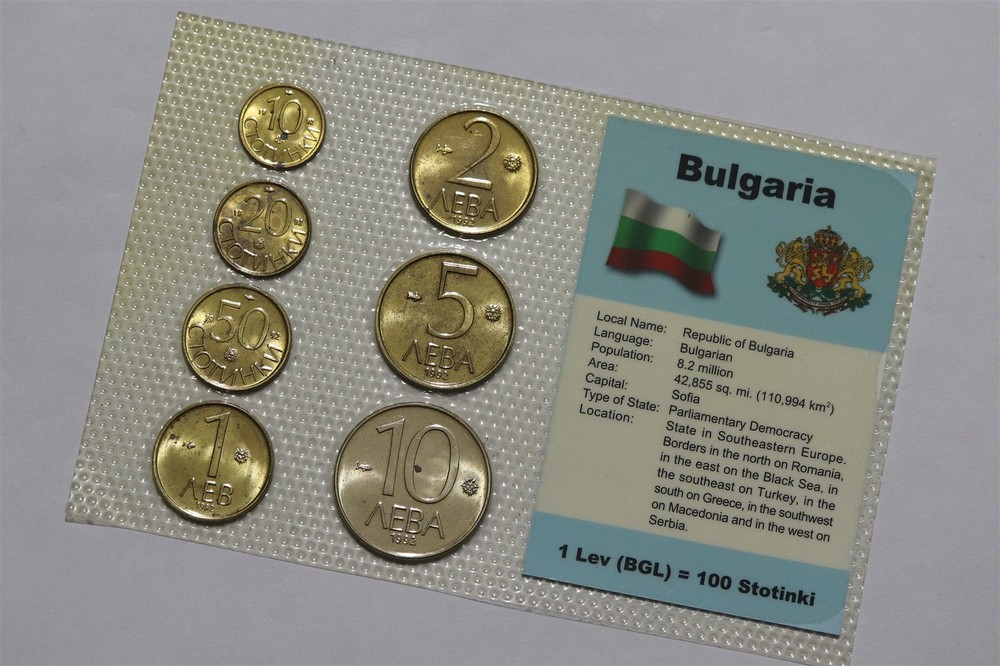 🧭 🇧🇬 BULGARIA 1992 MINT SET B88 #534