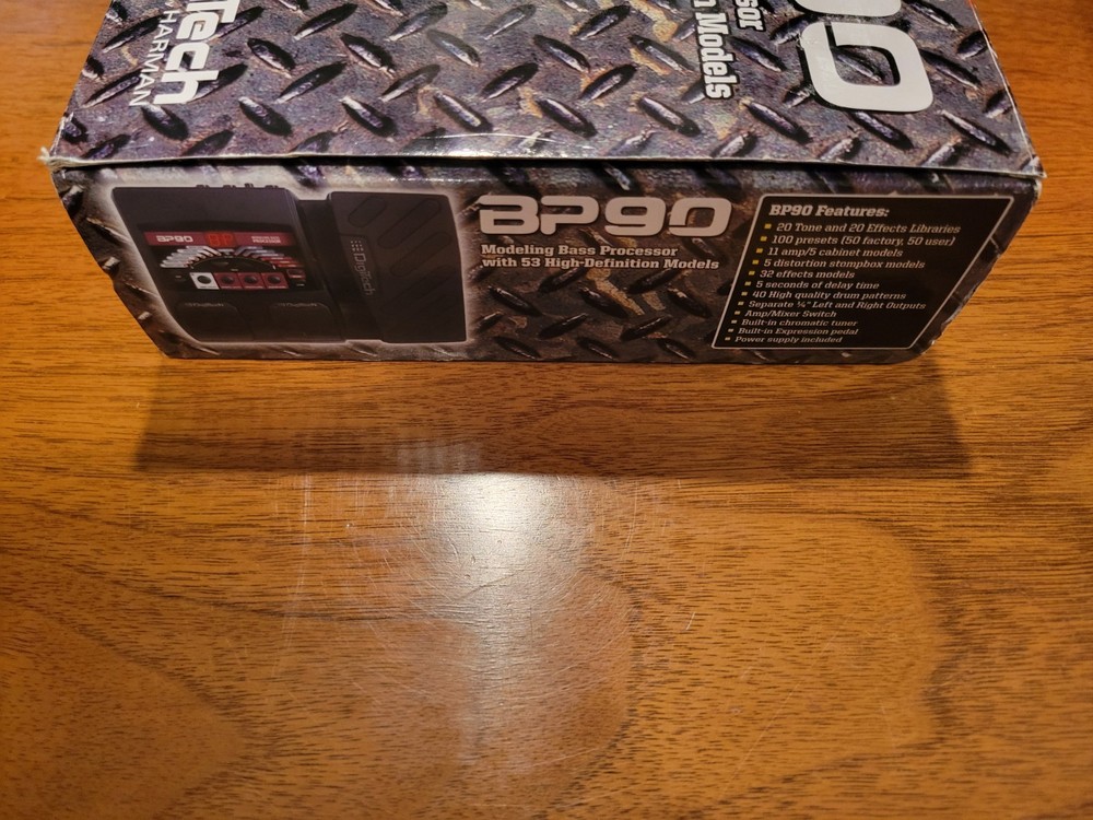 Harman: DigiTech - BP 90 New Modeling Bass Processor w/53 High Definition Models