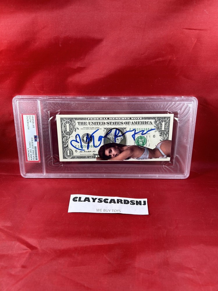 Kara Del Toro Model Autographed Signed PSA DNA Dollar Bill