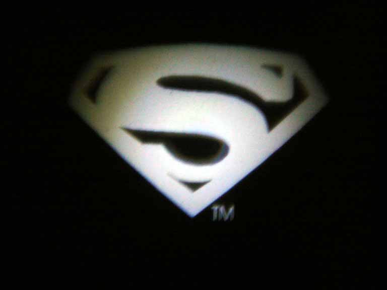 SUPERMAN RETURNS WB Exclusive DC Comics sdcc KEYCHAIN FLASLIGHT Projector