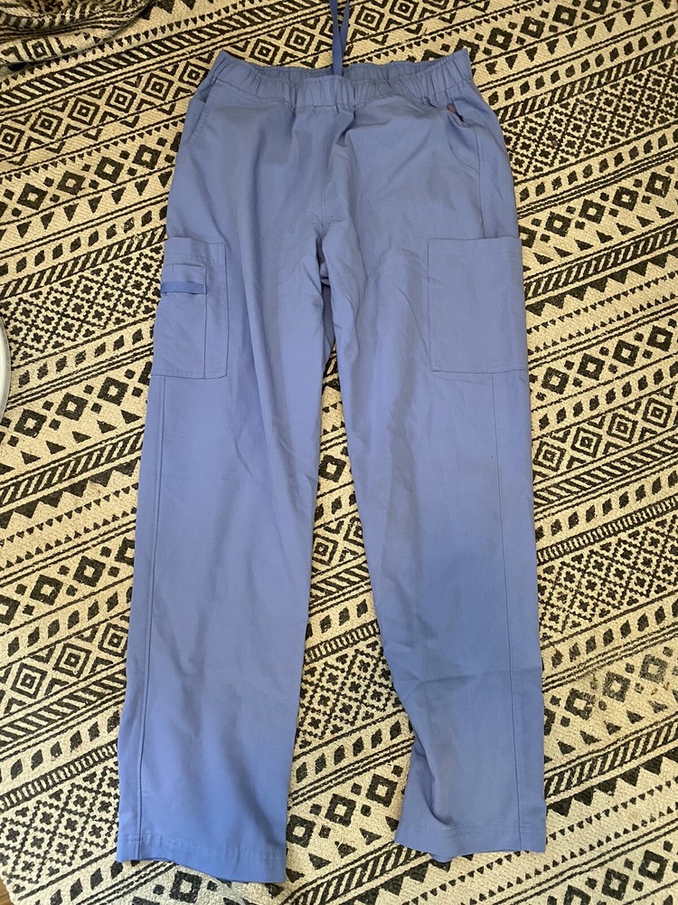 women’s movement scrubs blue matching set