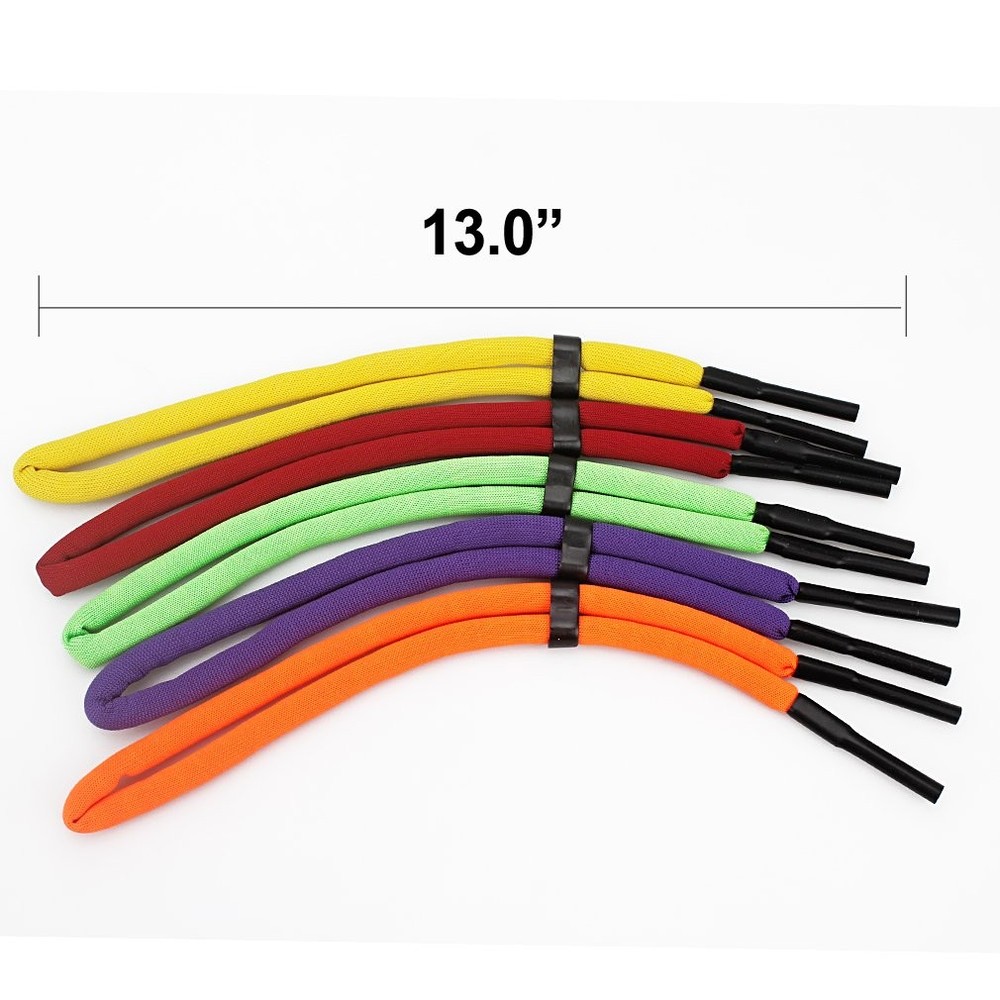 5 Pcs Floating Sunglasses Strap Adjustable Floating Foam Sunglass Glasses Str...