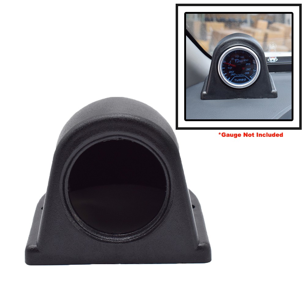 2'' 52mm Dashboard Gauge Holder Pod Single Hole Car Meter Mount Bracket Black US