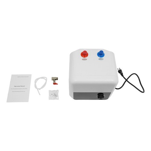 8L Electric 1500W 110V Tank Water Heater Kitchen Bathroom Storage Water Heater