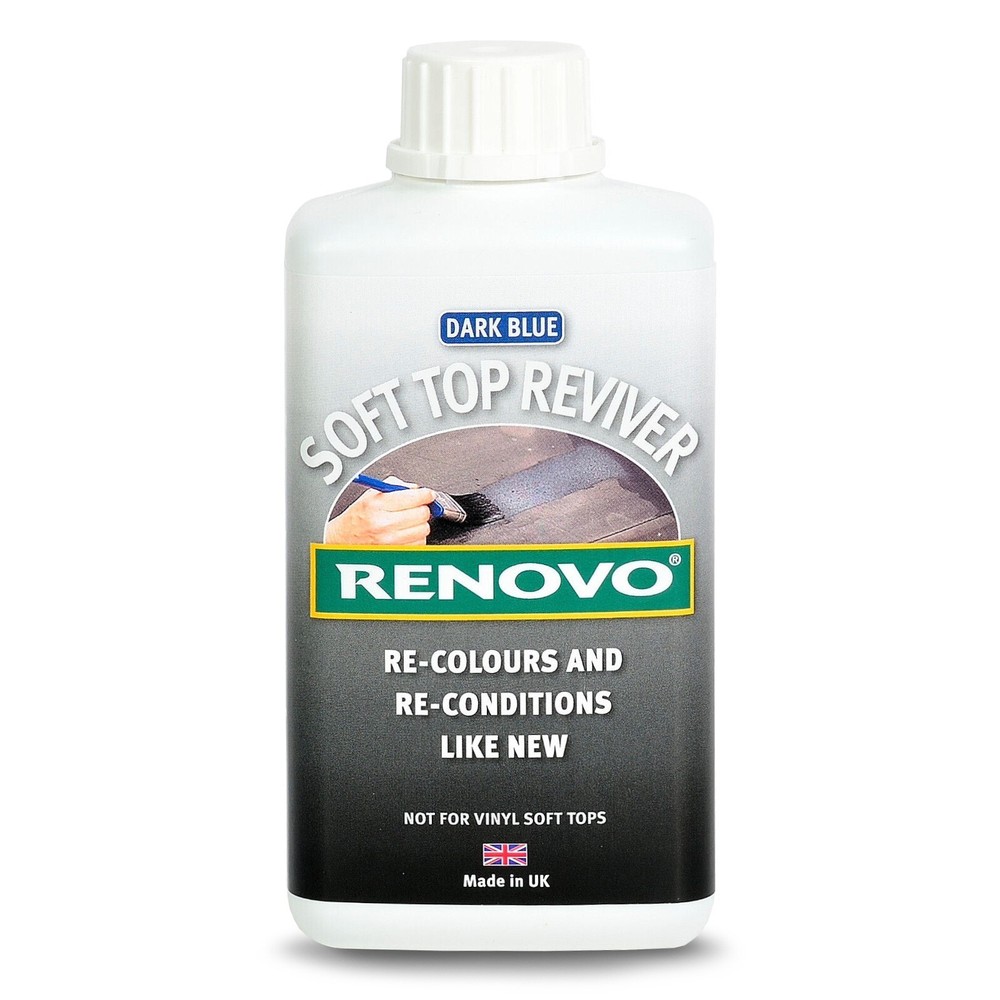 Renovo - Soft Top Reviver - Blue, 500ml