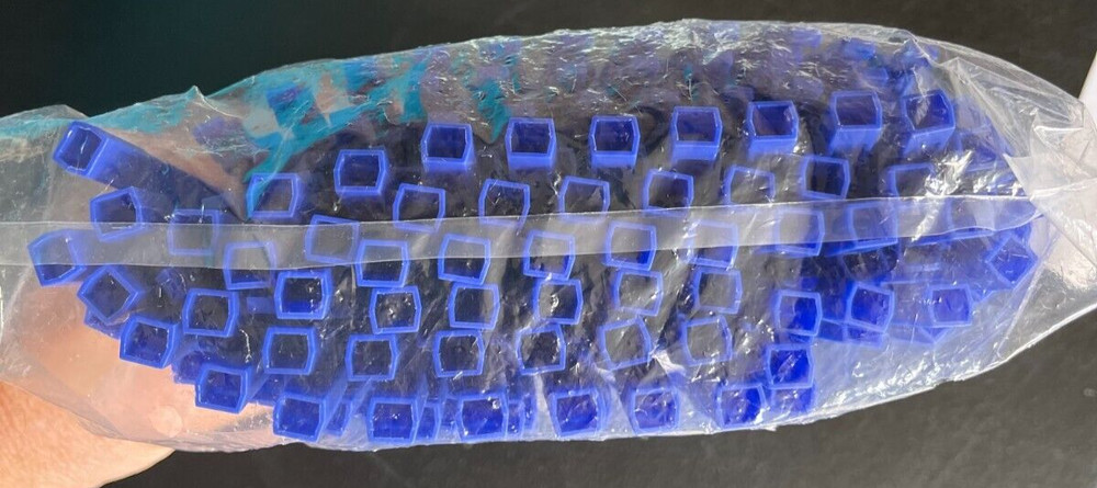 200 Numbered Plastic Truck Door Lock Security Tags | Container Lock Tags Blue