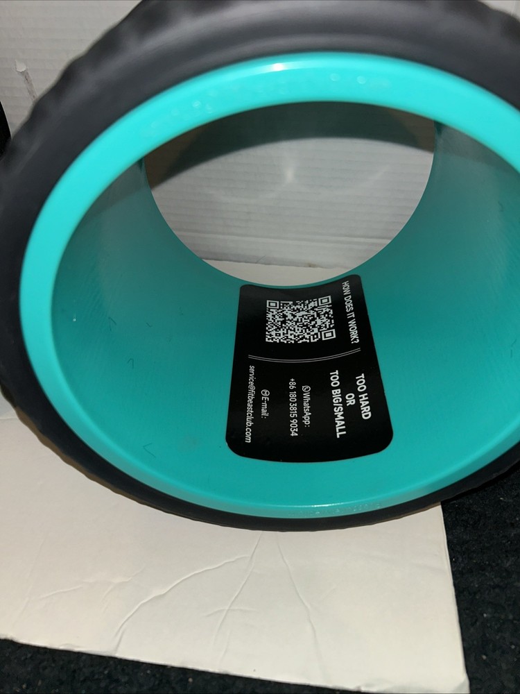 FitBeast Back Roller - 9" Blue