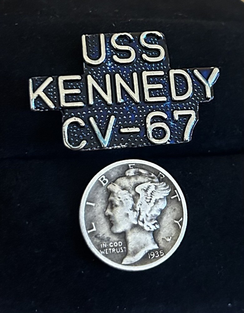 USS KENNEDY CV-67 PIN US NAVY
