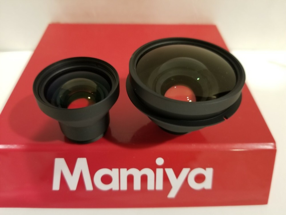Mamiya 6 / Mamiya MF6 50mm/4 lens FRONT + REAR GLASS ELEMENTS SET (front + rear)