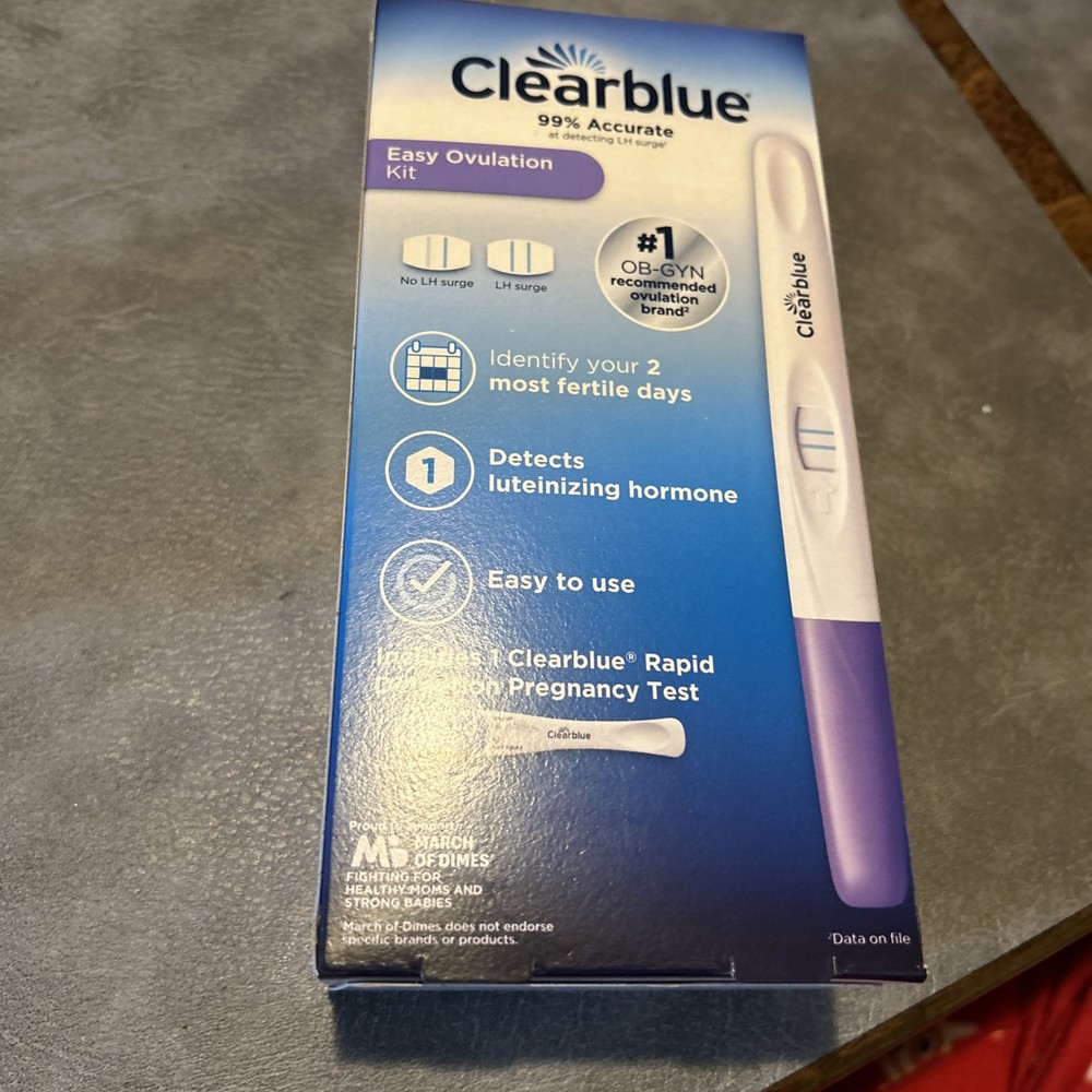 Clearblue Complete Starter Pregnancy Ovulation Kit - Blue