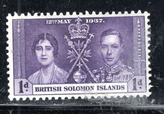 BRITISH SOLOMON ISLANDS STAMP MINT HINGED LOT 1627BX
