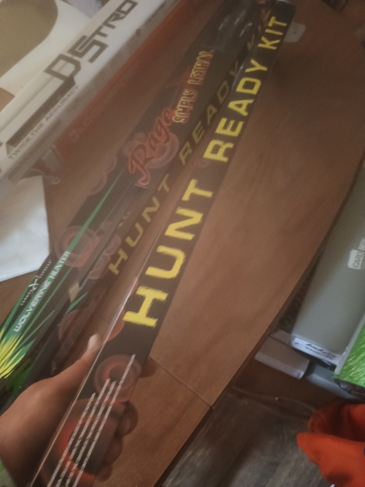 2 Pcs Lot Rage Wolverine Hunter Hunt Ready Kit