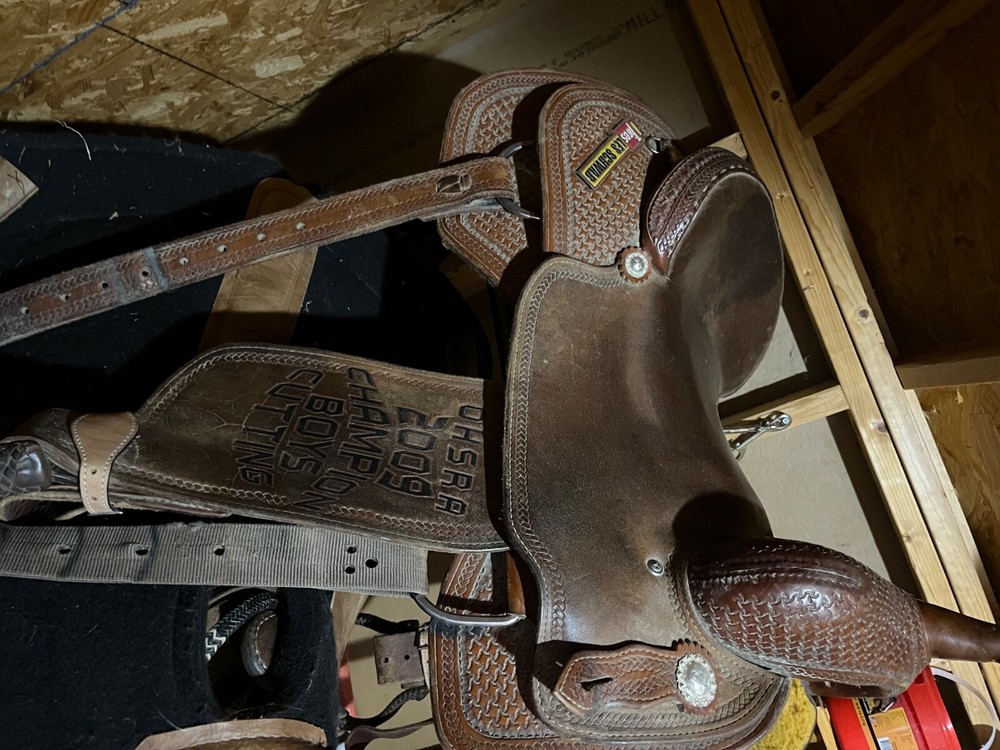 16” Tod Slone Cutting saddle
