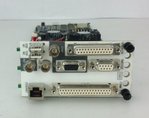Probel / Snell & Wilcox Morpheus MOR-2330 7 PC CONTROLLER CARD W/Back Panel
