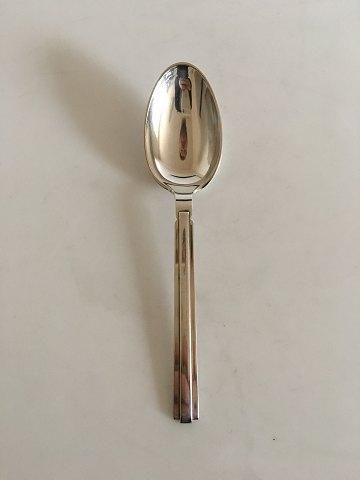 Hans Hansen Arvesolv No 18 Sterling Silver Dessert Spoon