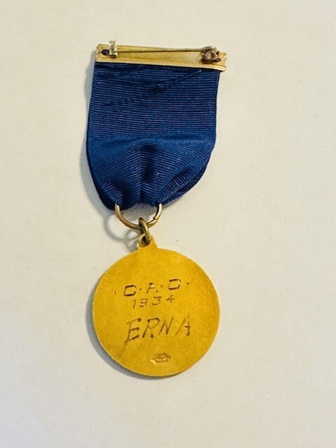 Vintage 1934 Ohio State Archery Association Medal