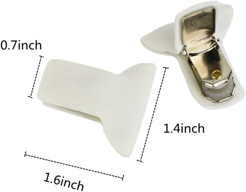 10 Pack Padded Comforter Clips Duvet Clips, Blanket Fasteners for Preventing Com