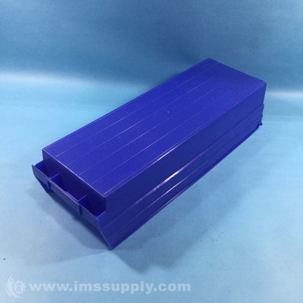 Akro Mils 30-138 Blue Shelf Storage Bin USIP