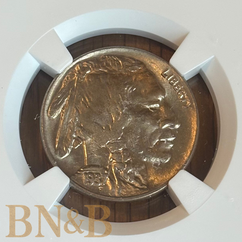 1937 D Buffalo Nickel MS65 NGC