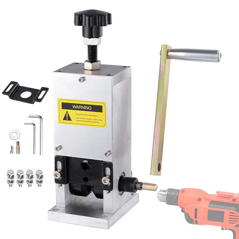 Wire Stripping Machine Crank Small Wire Stripper Scrap Wire And Cable 1.5-25mm