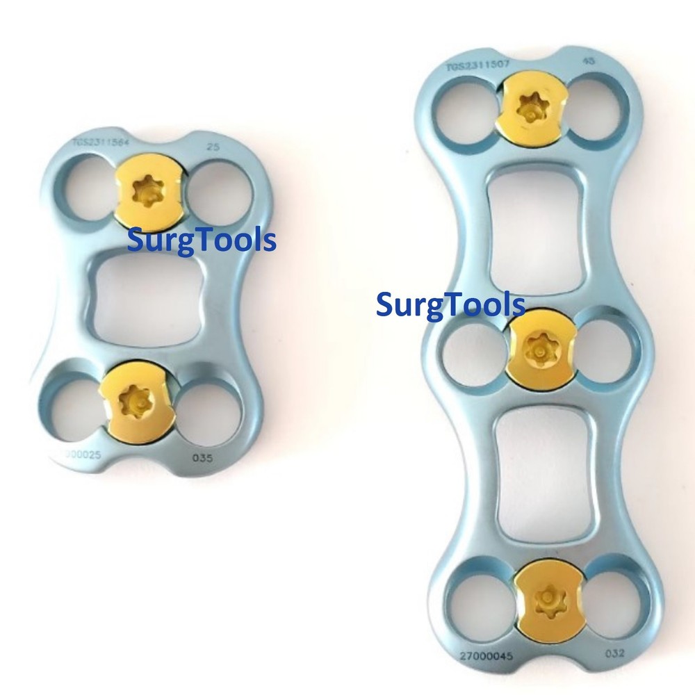 Titanium 3.5mm Anterior Cervical Fixation Locking Plates with Screws