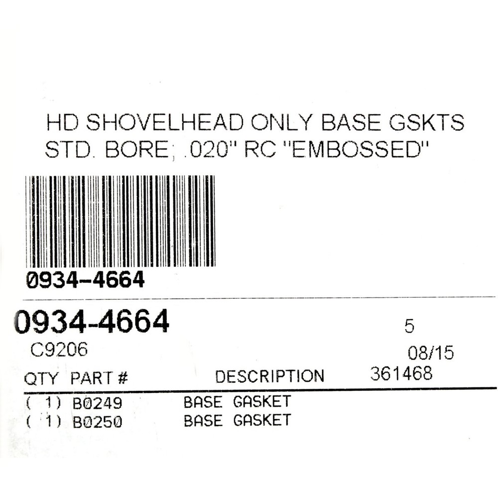 Cometic Base Gasket - C9206