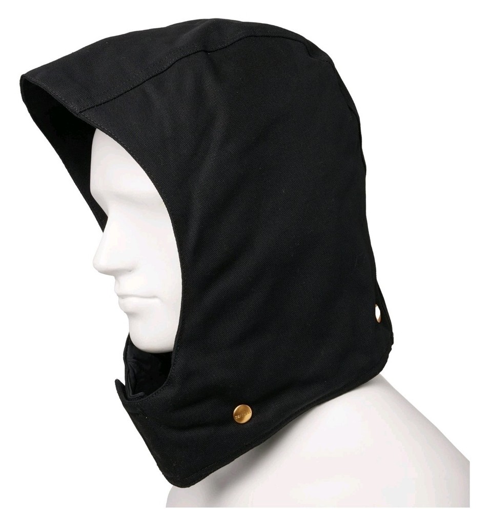 Carhartt Black Detachable Quilted Lined Hood Solid Specialty Accessory