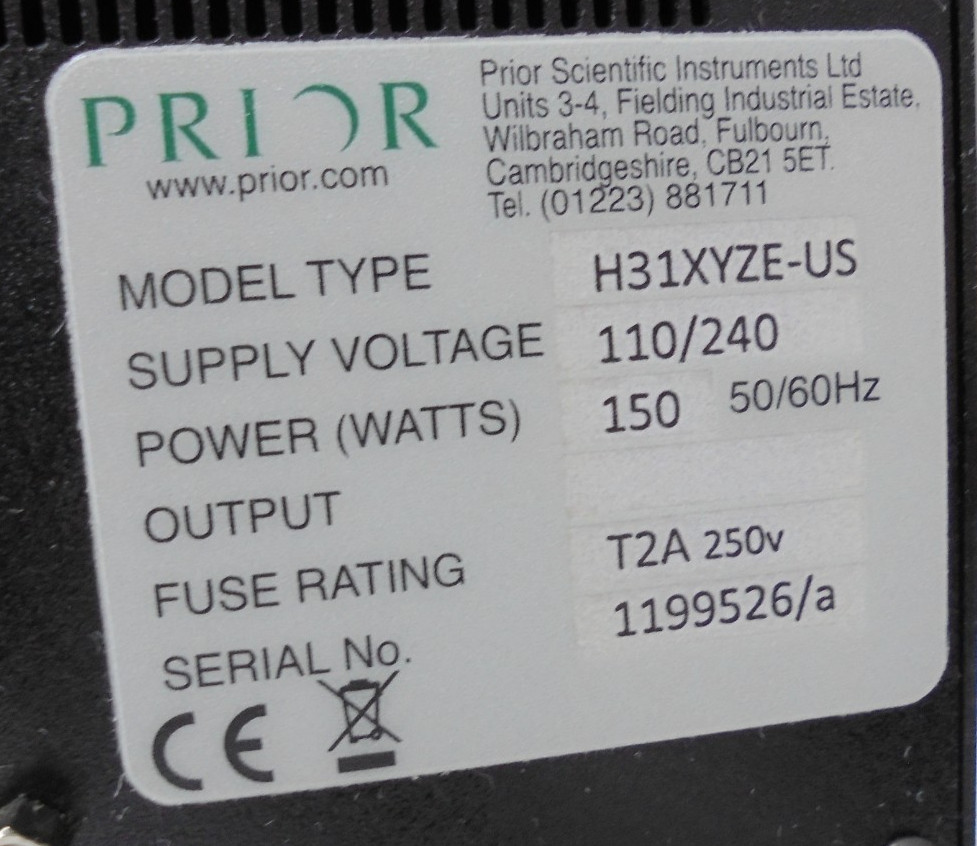 Prior H31XYZE-US ProScan III Microscope Automation Controller