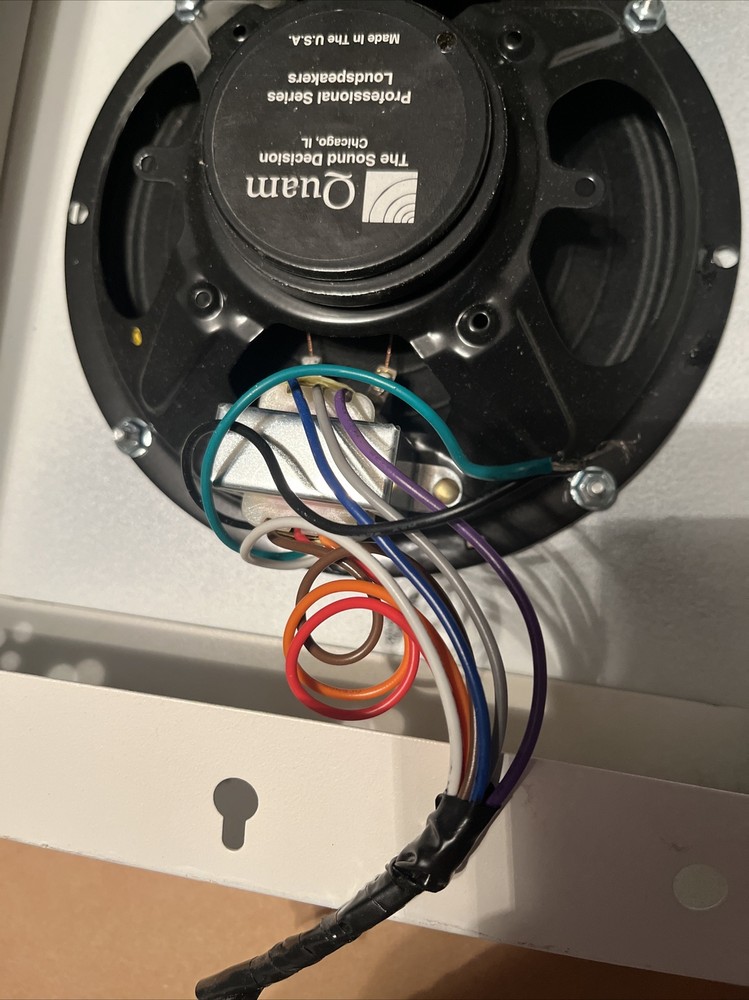 PA Speaker Quam Loadspeaker, Professional Series, System 25 volt/70 Volt C5