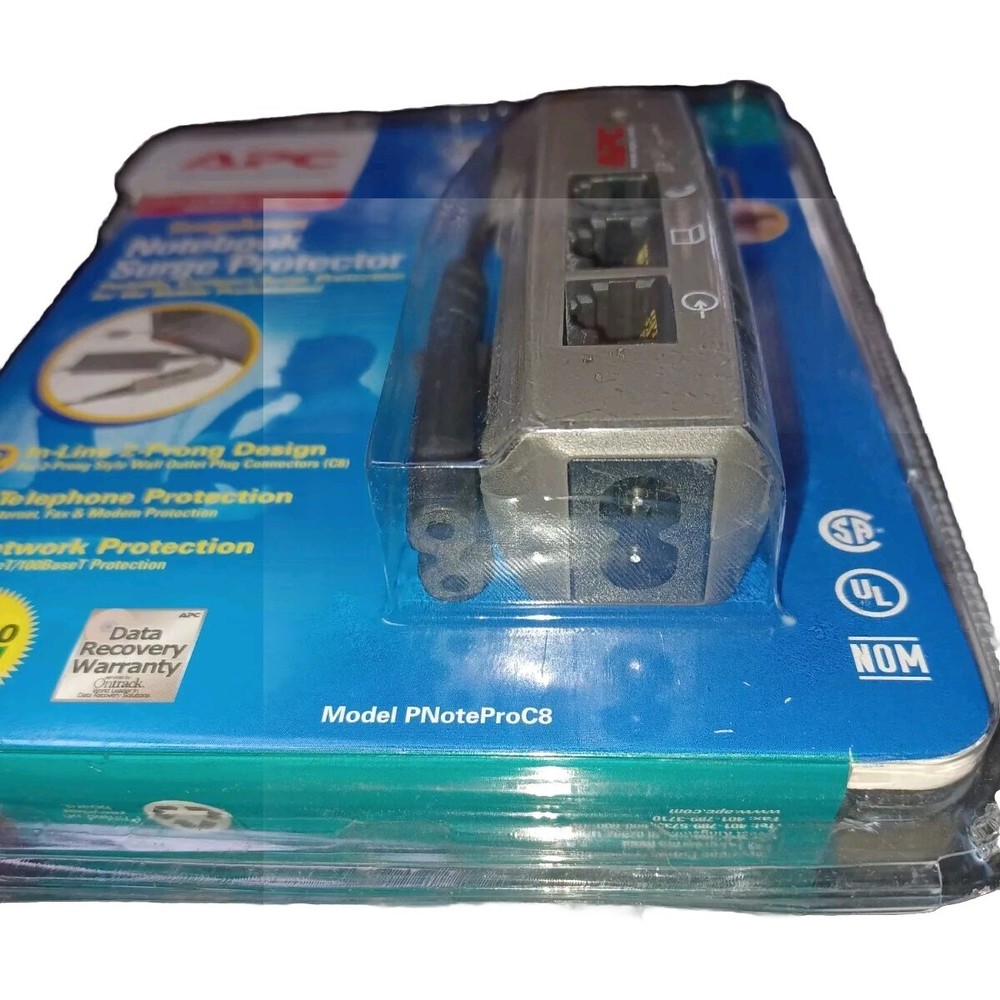 APC SurgeArrest Professional Notebook Pro Surge Protector 2 Prong Design New (CE