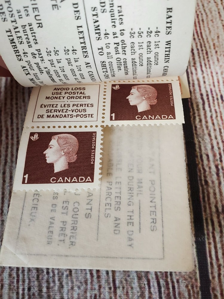 CANADA- 1 Cent, 6 Cent, 8 cent, 10 cent Postage Lot