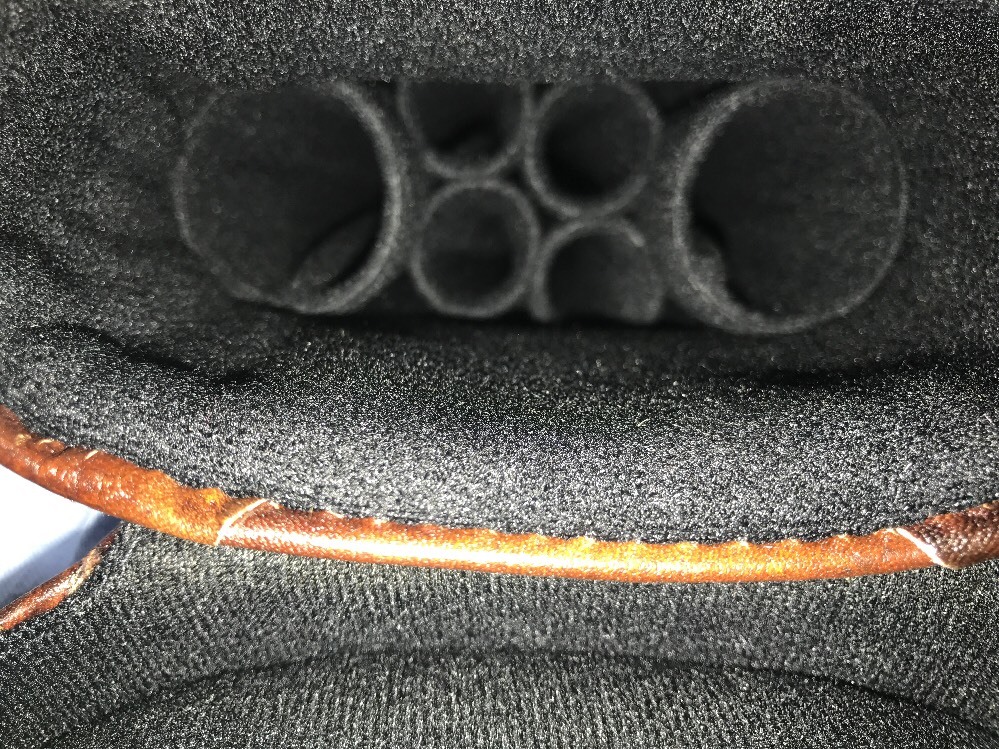 Win Genuine Tooled Leather 2 Butt 4 Shaft 2x4